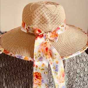 Floral Ribbon Summer Hat ☀️🌸
